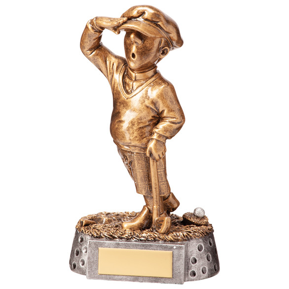 CAMELOT resin Golf Trophy