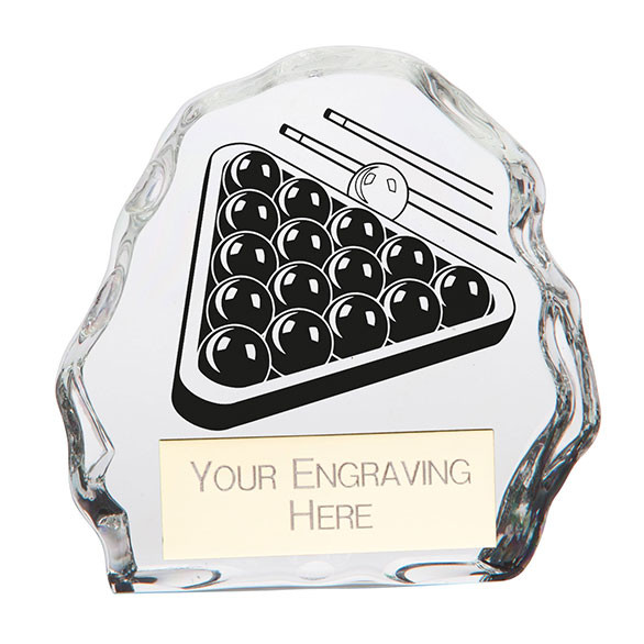MYSTIQUE Glass Pool / Snooker Award