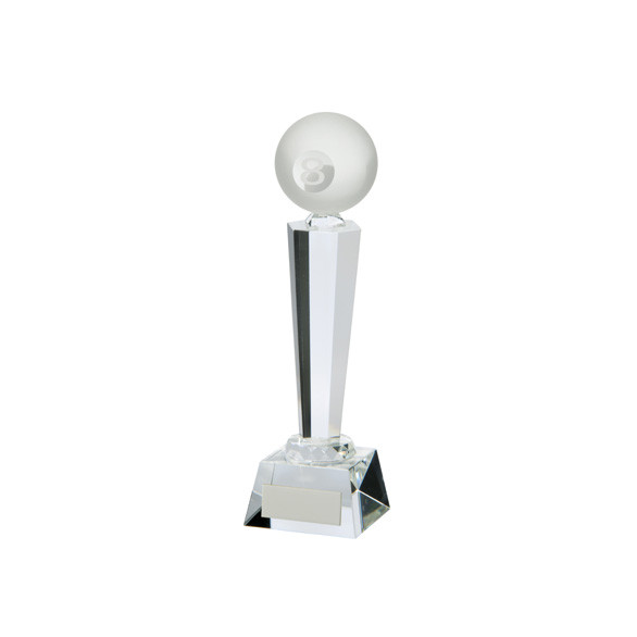 INTERCEPTOR Glass 8 Ball Pool Award