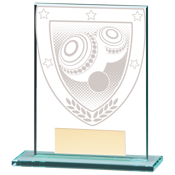MILLENNIUM Glass Lawn Bowls Award