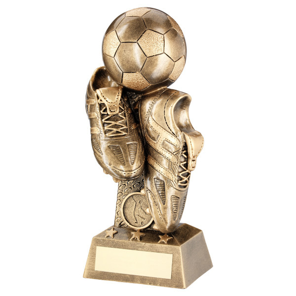Football Club Full 3D Football & Boots Trophy