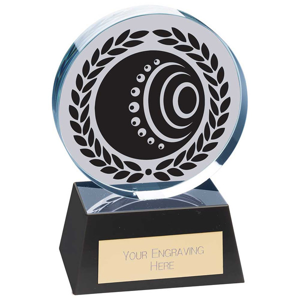 *NEW PRODUCT* Emperor Lawn Bowls Glass Award
Sleek Black & Clear Premium Crystal Trophy With Presentation Box & Free Engraving Included 