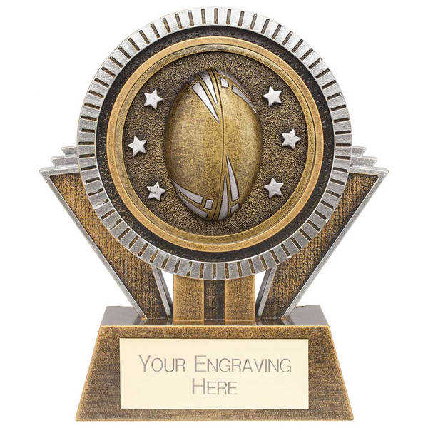 Small Apex Ikon Rugby Trophy