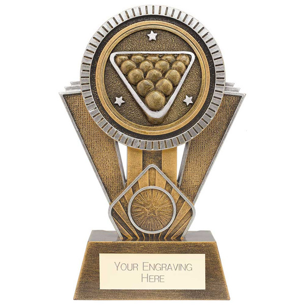Large Apex Ikon Snooker & Pool Trophy