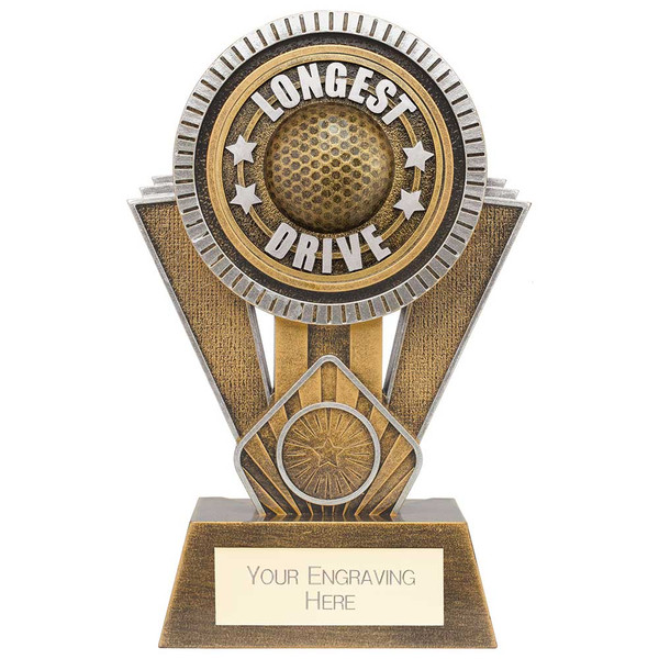 Large Apex Ikon Golf Longest Drive Trophy