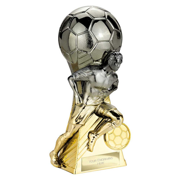 Heavyweight Football Award With Custom Logo