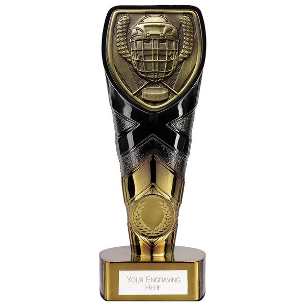 Ice Hockey Award Black & Gold Fusion Cobra