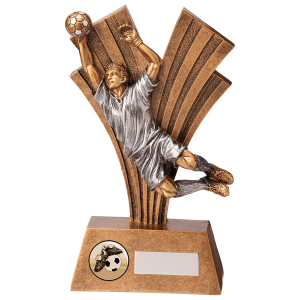 Resin Football Goalkeeper Award Xplode End of Season Trophy