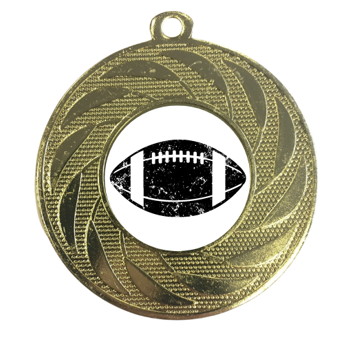 American Football Medal Award Personalised Engraving 