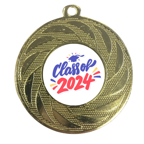 Class of 2024 Medal Award School Nursery University College Leavers 