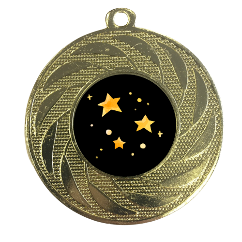 Night Walk Medal Award Star Shine Charity Event Fun Run Trail Obstacle Course 5k 10k