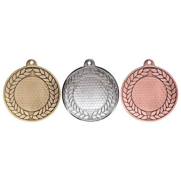 Golf Medal Aviator Award 50mm Free Personalised Engraving