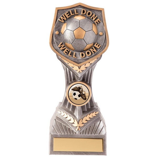 Falcon Football Well Done Award Trophy