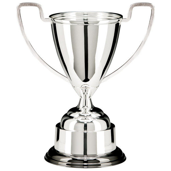Silver Plated Cup 9.5" Award With Engraving at 1st Place 4 Trophies