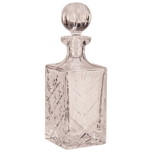 Lindisfarne Saint Bede Premium Crystal Decanter Gift Whisky Decanter