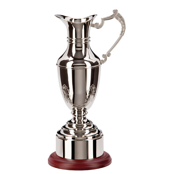 The Classic Nickel Plated Claret Jug Golf Award at 1st Place 4 Trophies