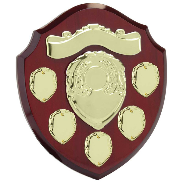 MOUNTBATTEN ROSEWOOD 5 YEAR PRESENTATION SHIELD SPORTS AWARD