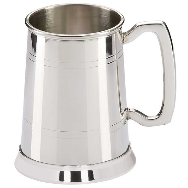 Commodore Stainless Steel Tankard Engraved Gift Keepsake Personalised Thank You Present