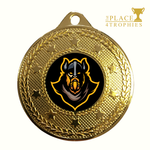 Viking Medal Award With Personalised Engraving at 1st Place 4 Trophies