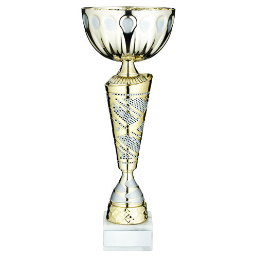 Gold & Silver Presentation Cup 13" Trophy Free Engraving at 1st Place 4 Trophies