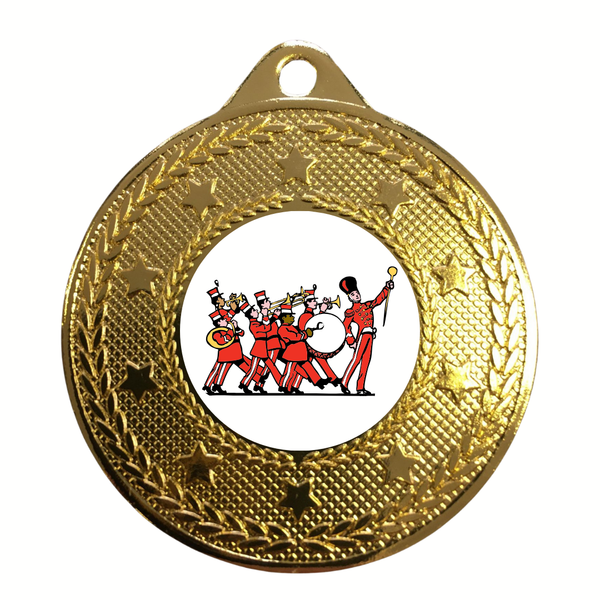 Personalised Band Medal Award Music School Camp Prize 
