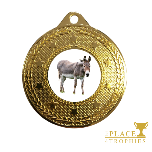 Donkey Medal Award School Nativity Farming Prize County Show