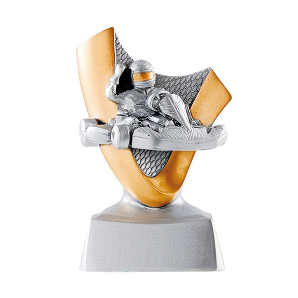 Karting "V" Award 3.5" Free Personalised Engraving Motorsports