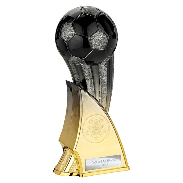 Firestorm Black & Gold Football Award Custom Club Trophy 