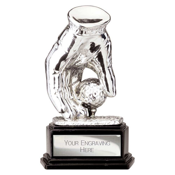 Silver Golf Trophy Belfry Classic Golf Glove Resin Award