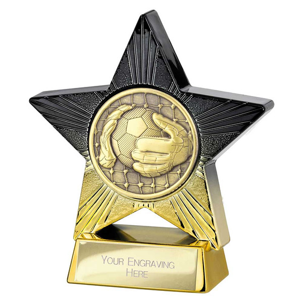 Superstar Football Goalkeeper Award Personalised Engraving 