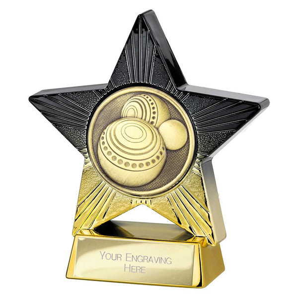 Superstar Lawn Bowls Award Personalised Engraving