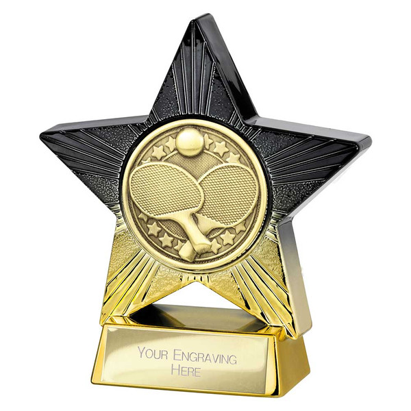 Superstar Table Tennis Award Personalised Engraving