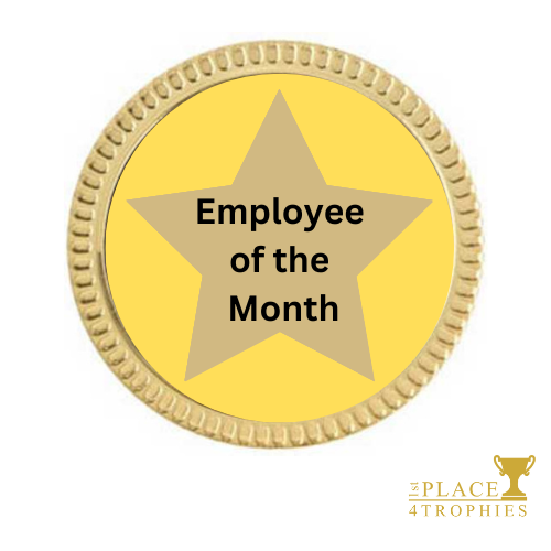 Employee of the Month Badges Set of 30 Workplace Praise Mental Health Wellness