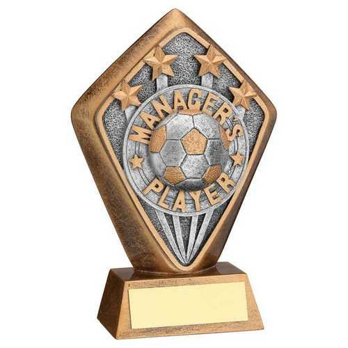 Football Award Manager's Player Diamond Holder Trophy