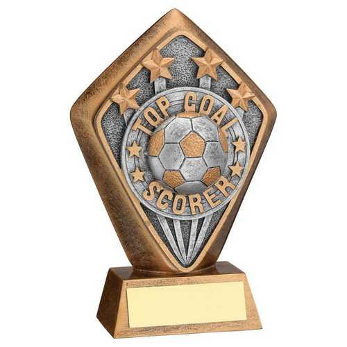 Top Goal Scorer Football Award Diamond Holder Trophy