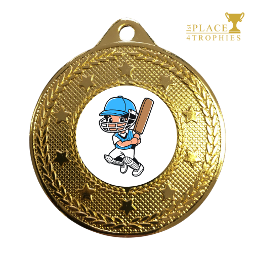Cricket Medal Award Boys' Team