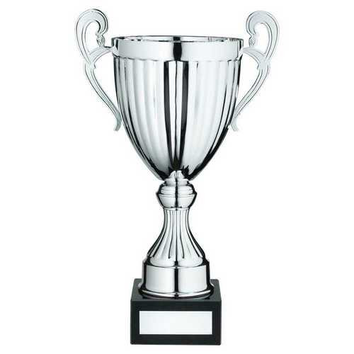 Silver Cup Conical Trophy Award With Personalised Engraving