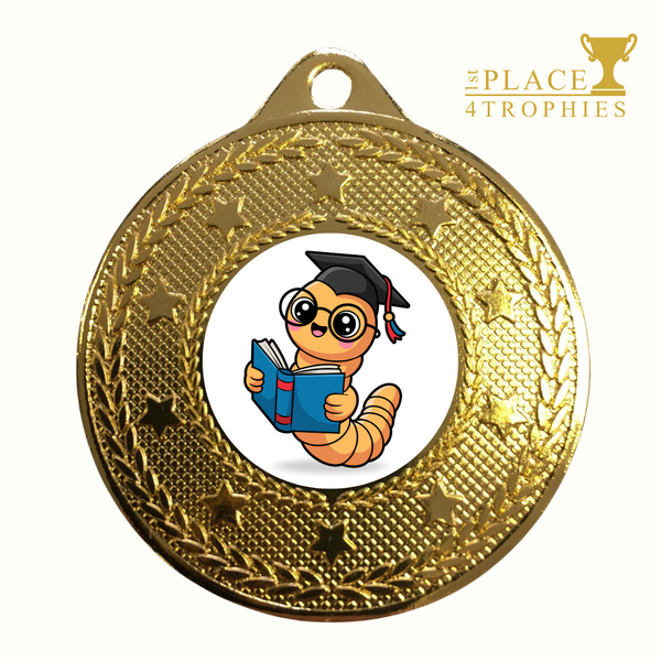 Bookworm Medal Award School Reading Prize Book Club Year of Reading 