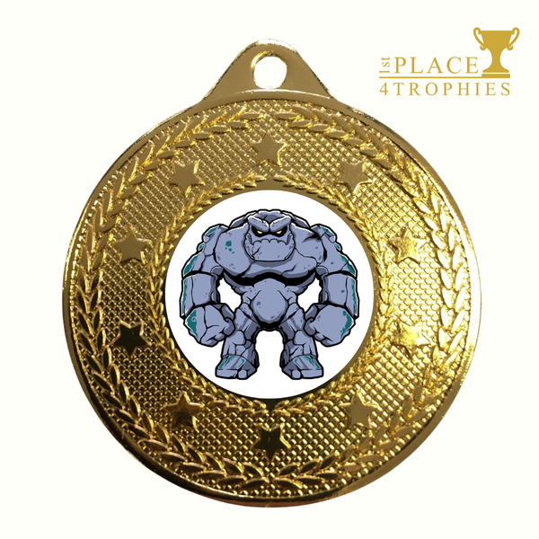 Stone Man Medal Award Kronan Giant Prize Personalised Engraving