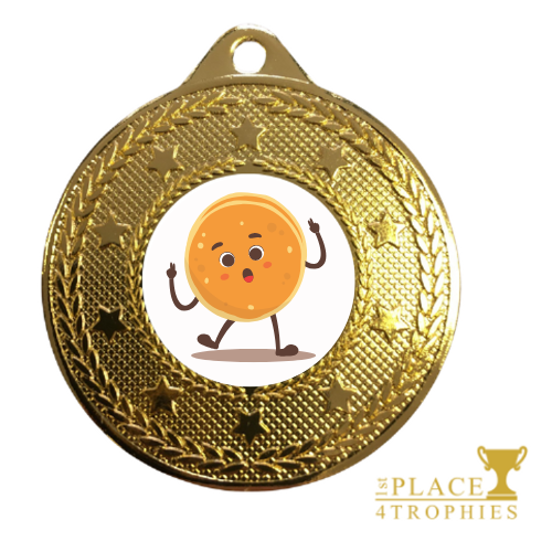 Pancake Day Medal Award School Nursery Kids Fun Novelty Prize