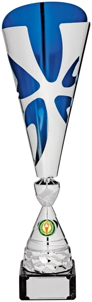 Orbit Cup Award Blue & Silver