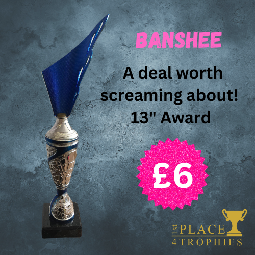 No Tricks, Just Treats! Halloween Award Specials at 1st Place 4 Trophies.