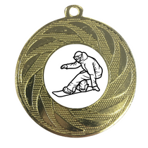 Snowboarding Competition Medal Male Award Winter Sports Après Ski Slalom Snow Dome 