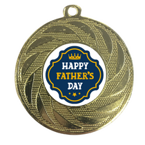 Happy Father's Day Medal Custom Personalised Gift