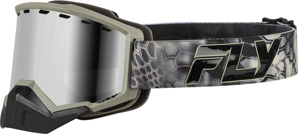 Focus Snow Goggle Silver Mirror/Smoke; 37-50172