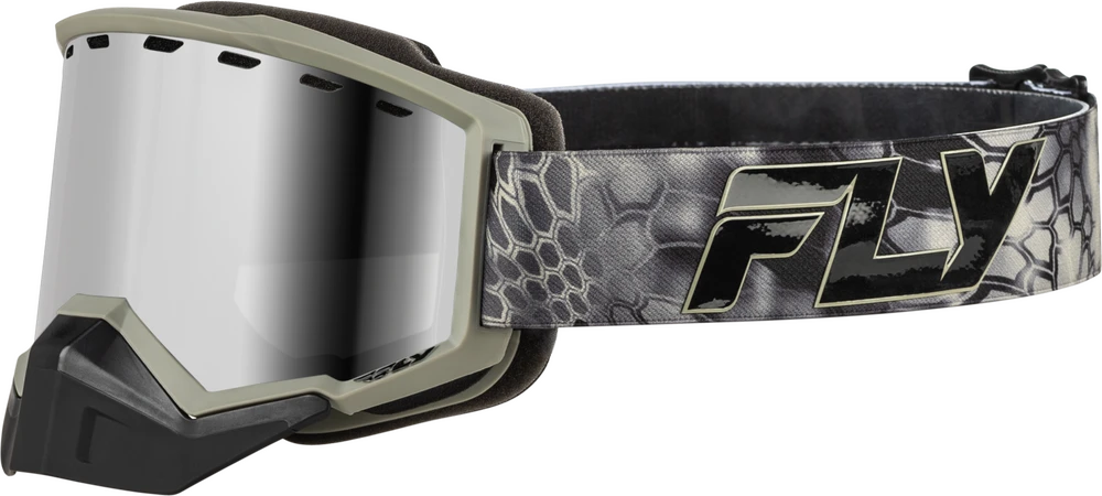 Focus Snow Goggle Silver Mirror/Smoke; 37-50172
