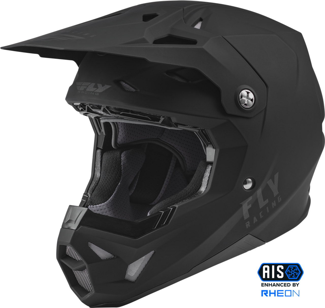 FLY RACING Formula CP SOLID HELMET MATTE BLACK 2X 73-00252X