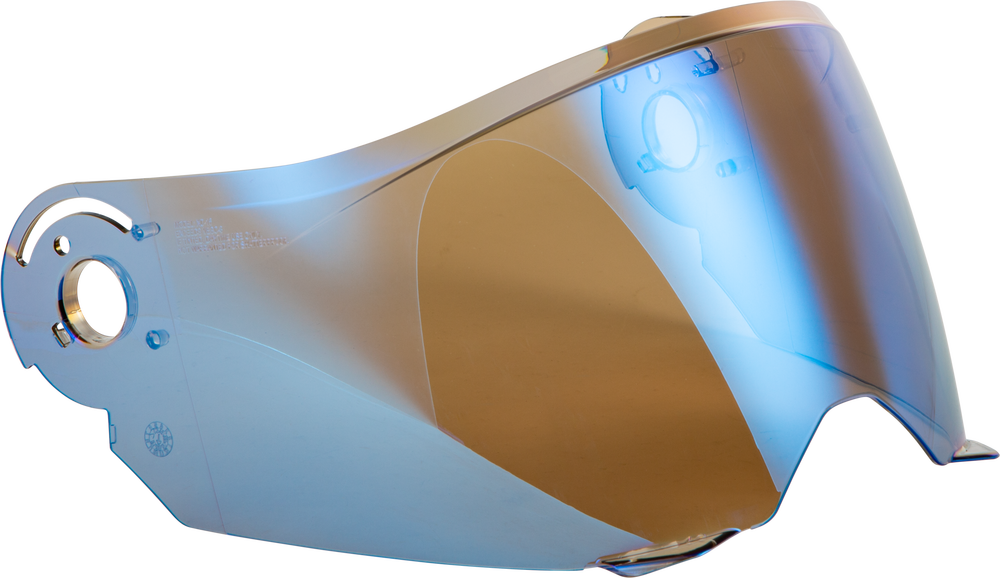 FLY RACING ODYSSEY SHIELD BLUE MIRROR 73-89105