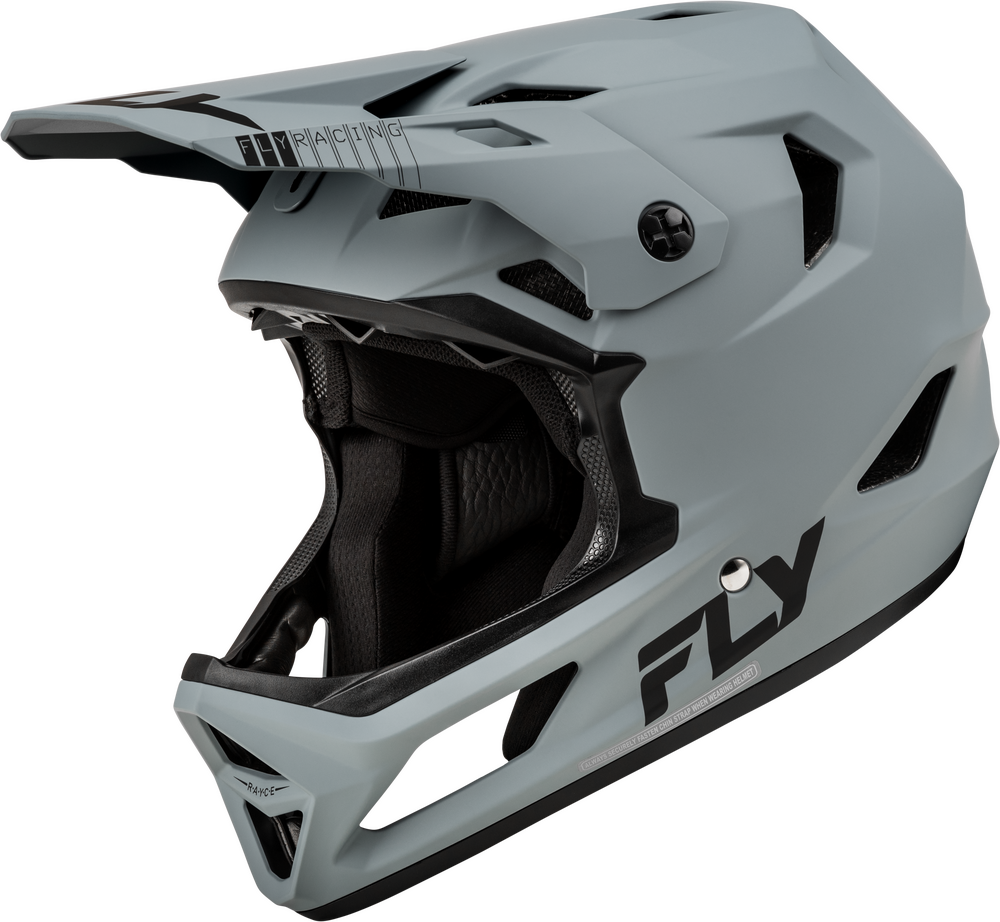 Rayce Helmet Matte Grey Large; 73-3614L