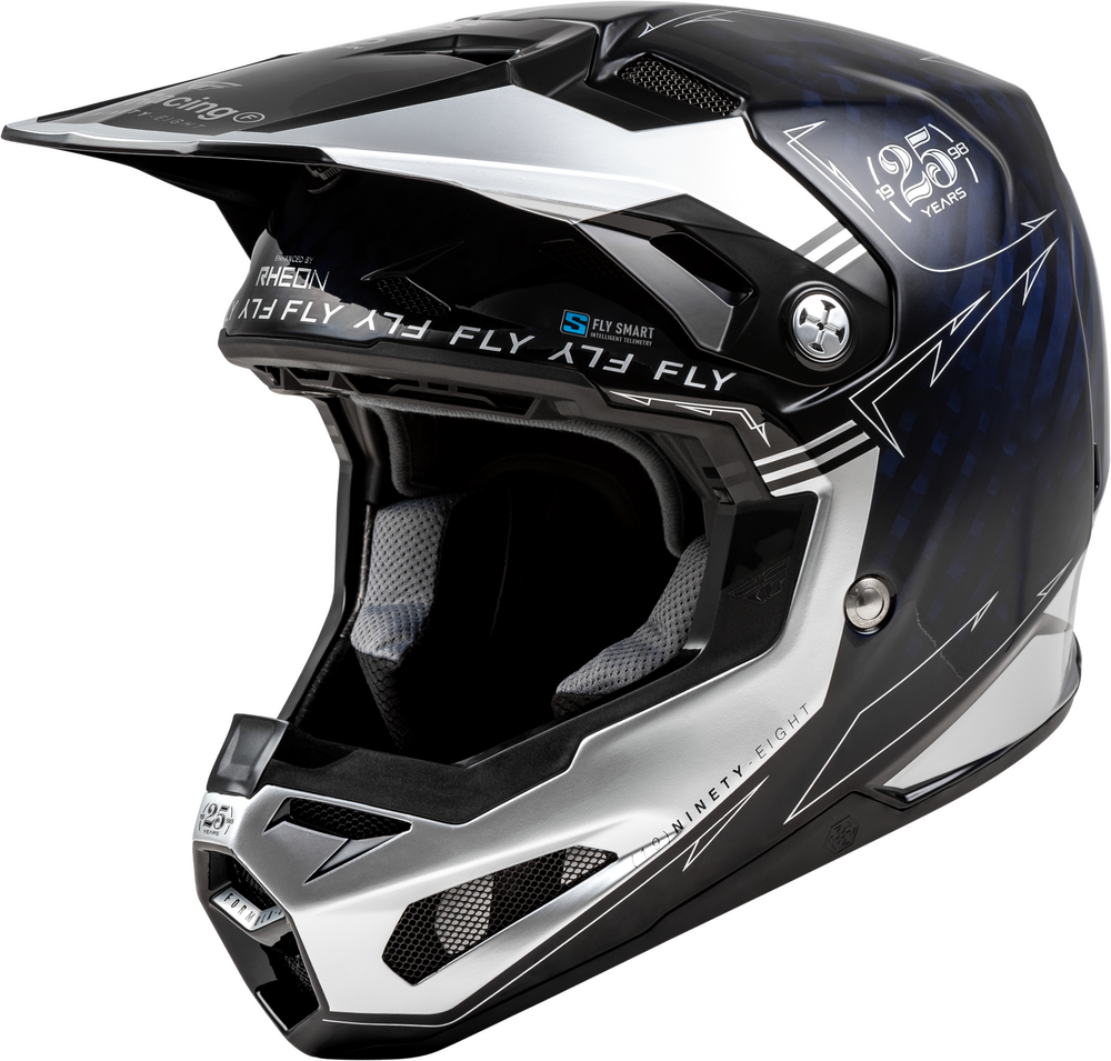 bike racing helmets for sale Fly Rayce Sonar Bicycle Helmet Blue/White/Black Md CE certifications Removable Bstcar Adult Motocross Helmet for